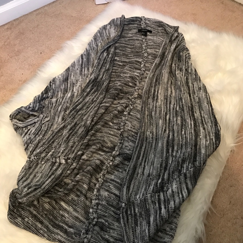 Marble grey cardigan✨