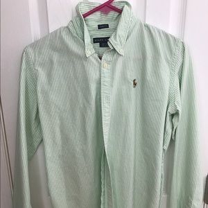 Ralph Lauren Slim Fit Long Sleeve Oxford Shirt