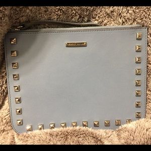 Rebecca Minkoff studded zip pouch