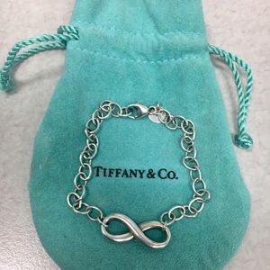 Tiffany & Co. infinity bracelet.