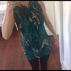 Oscar de la Renta printed blouse