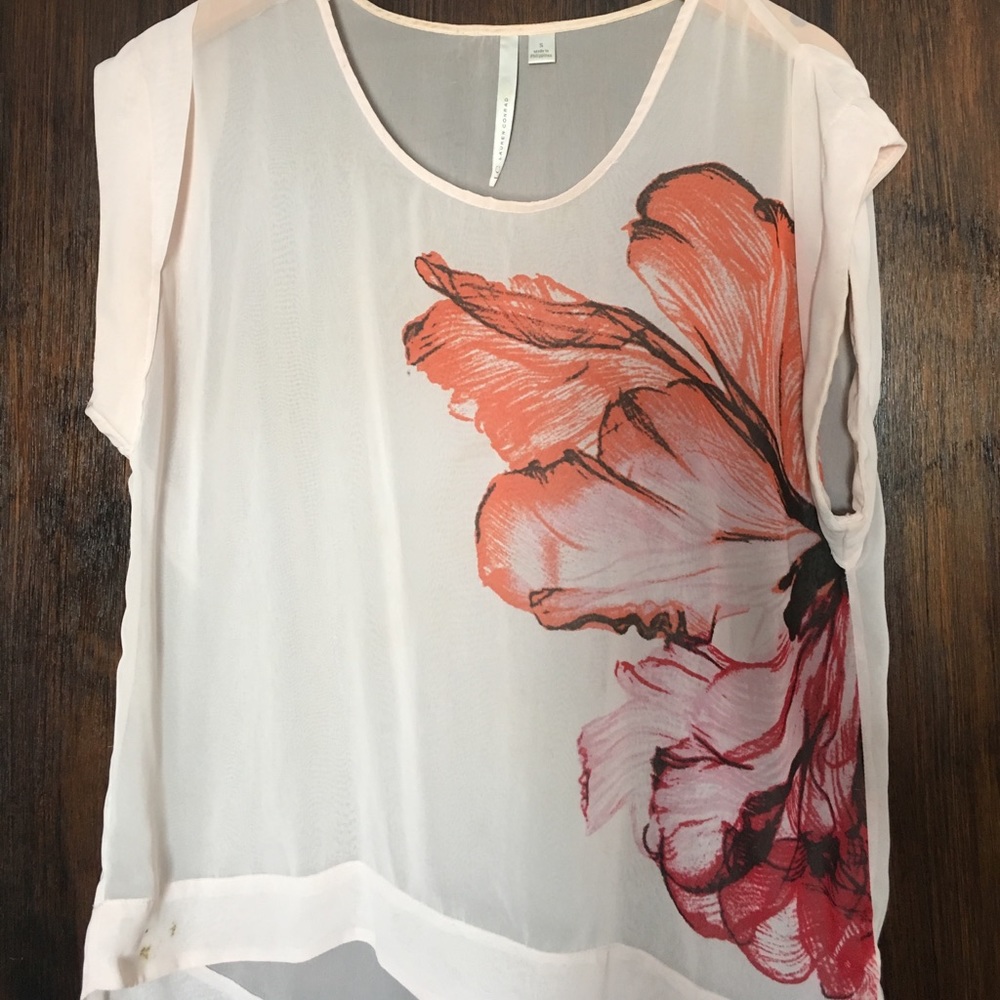 Sheer blouse