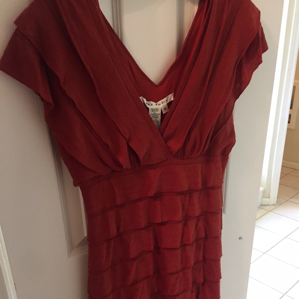 Max Studio Orange Dress