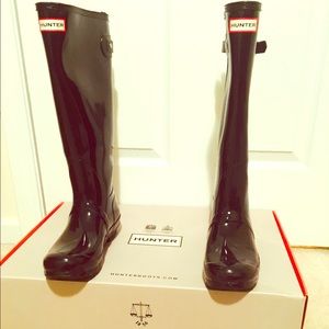 Black Hunter Boots