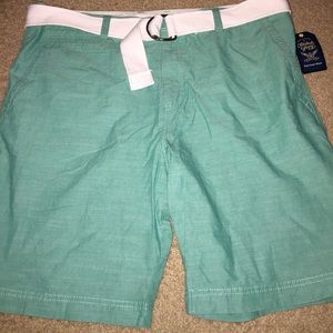 Men's never worn teal shorts