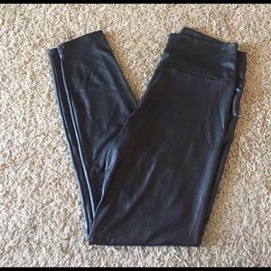 Charlotte Russe faux leather legging.
