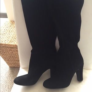 Suede Over the Knee Boots