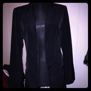 Express Long black blazer