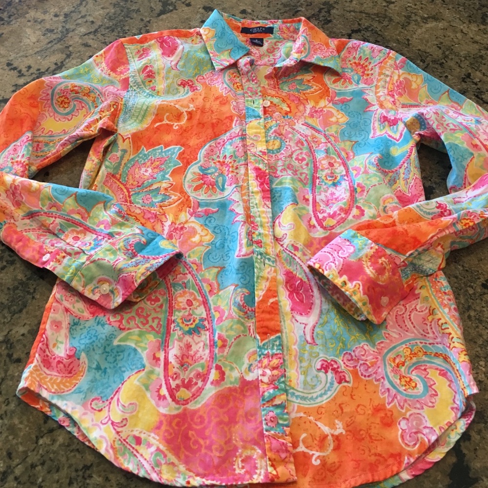Colorful Chaps Top