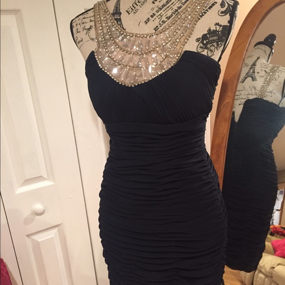 Navy blue dress - Picture 2 of 3