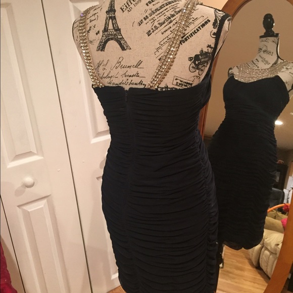Navy blue dress - Picture 3 of 3