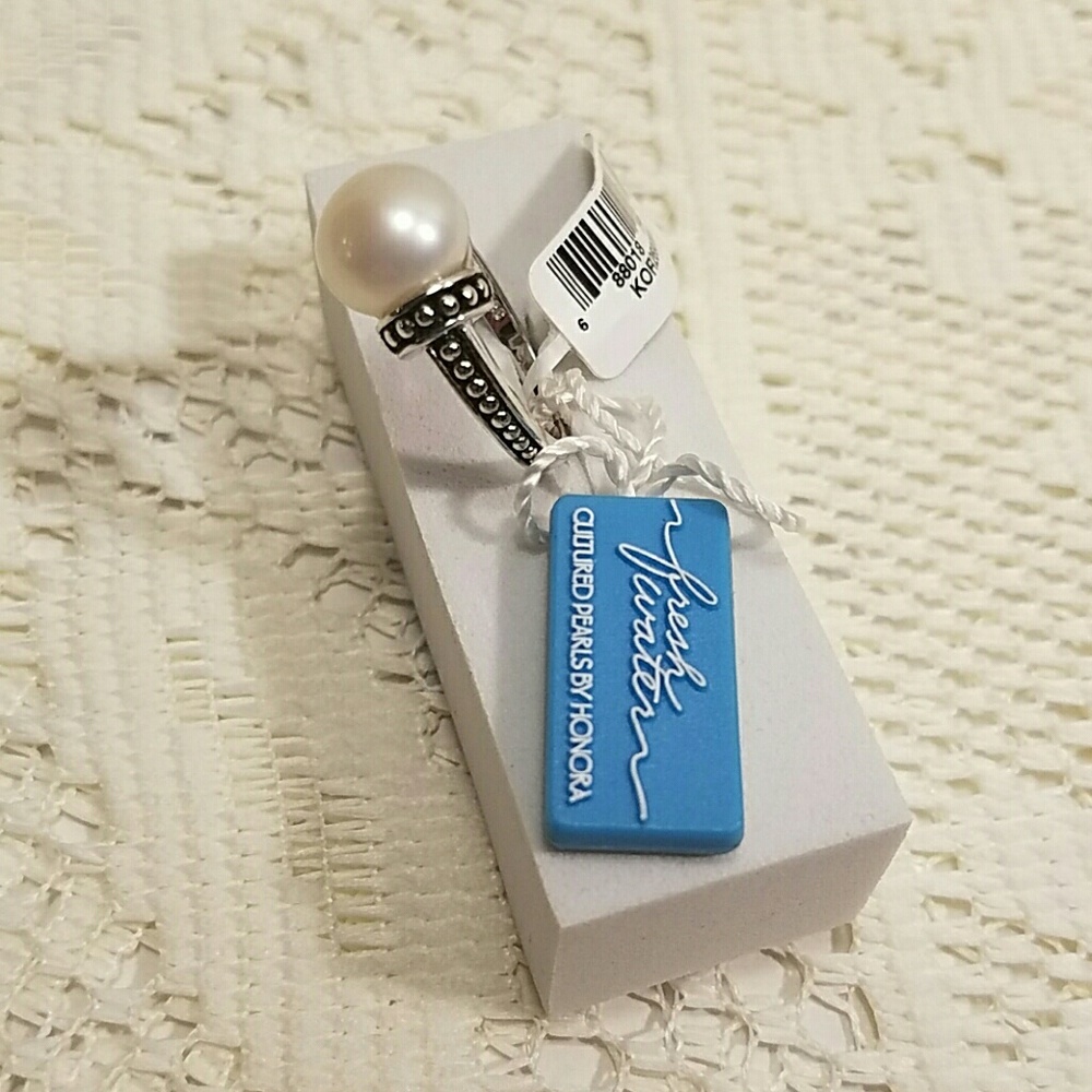 Cultured Freshwater Pearl Ring by Honora - Picture 3 of 4