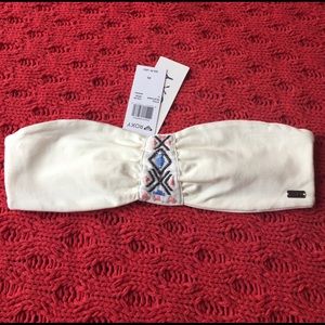 NWT Roxy Dakota Bandeau Top Sz XS
