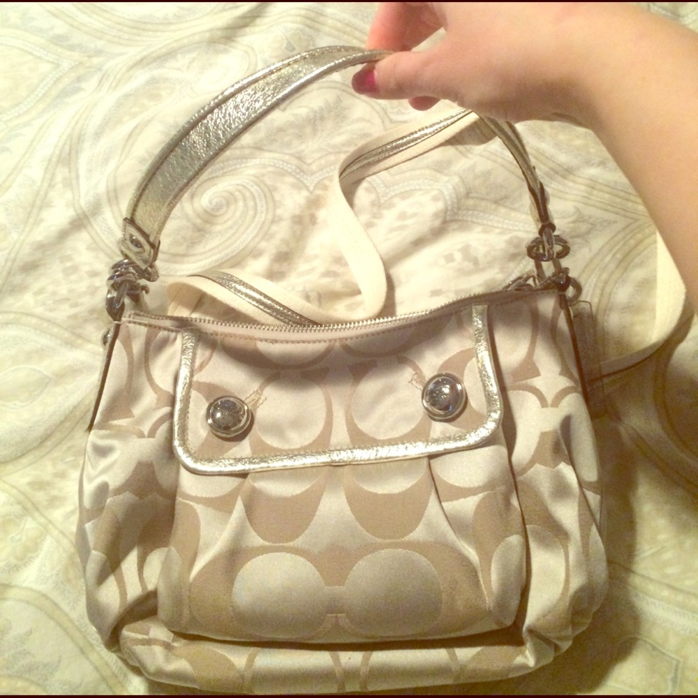 Coach hand bag/cross body