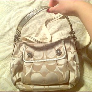 Coach hand bag/cross body