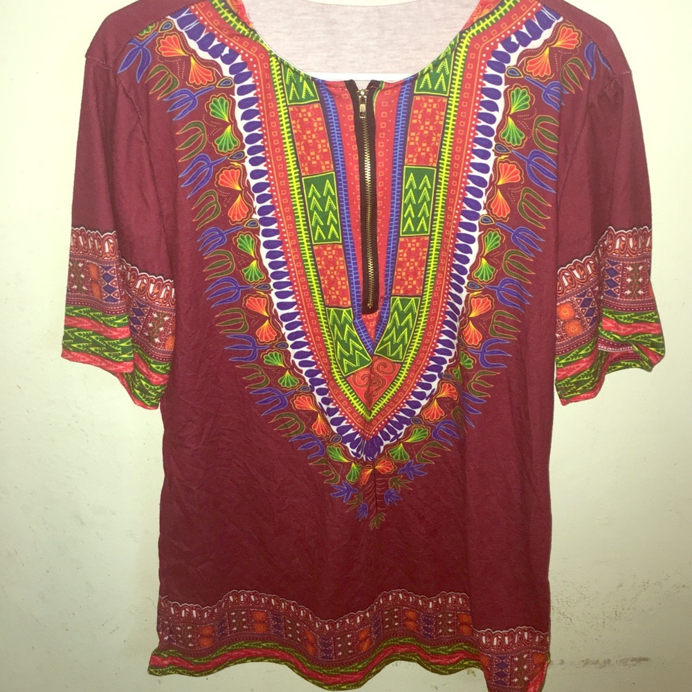 African style shirt
