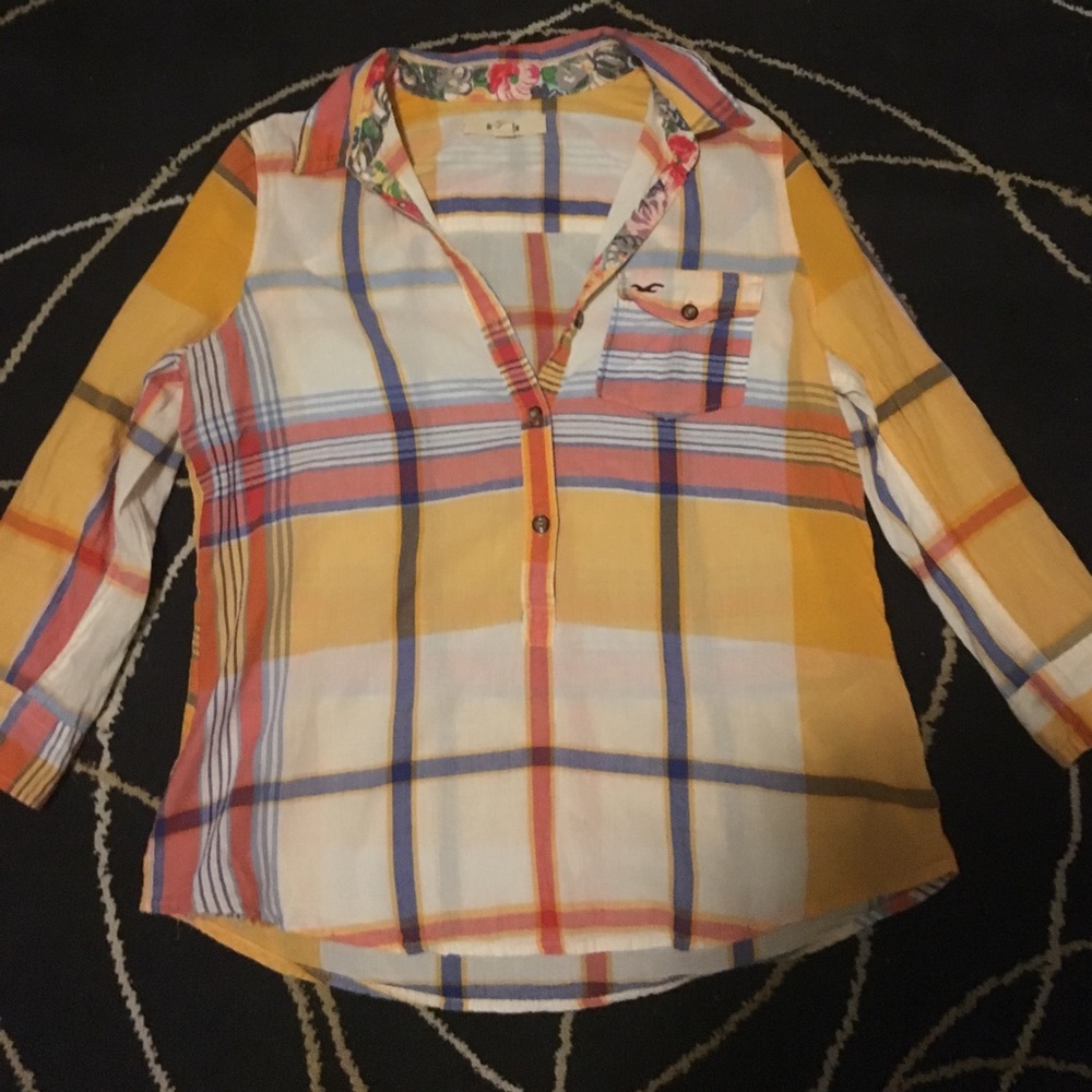 Hollister flannel shirt