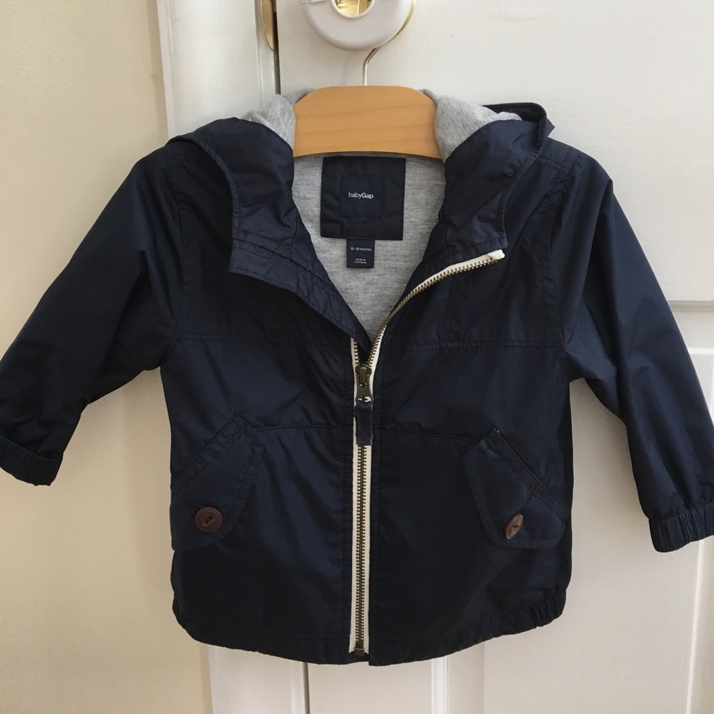 Baby Gap Blue Raincoat