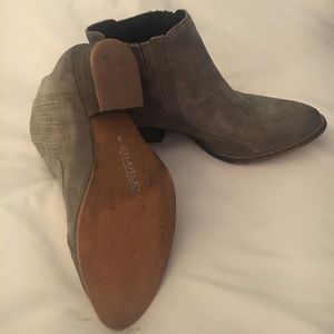 Grey booties