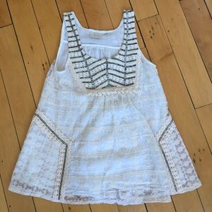 Delicate lace Anthropologie top