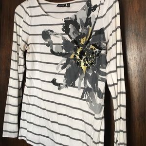 Striped long sleeve shirt