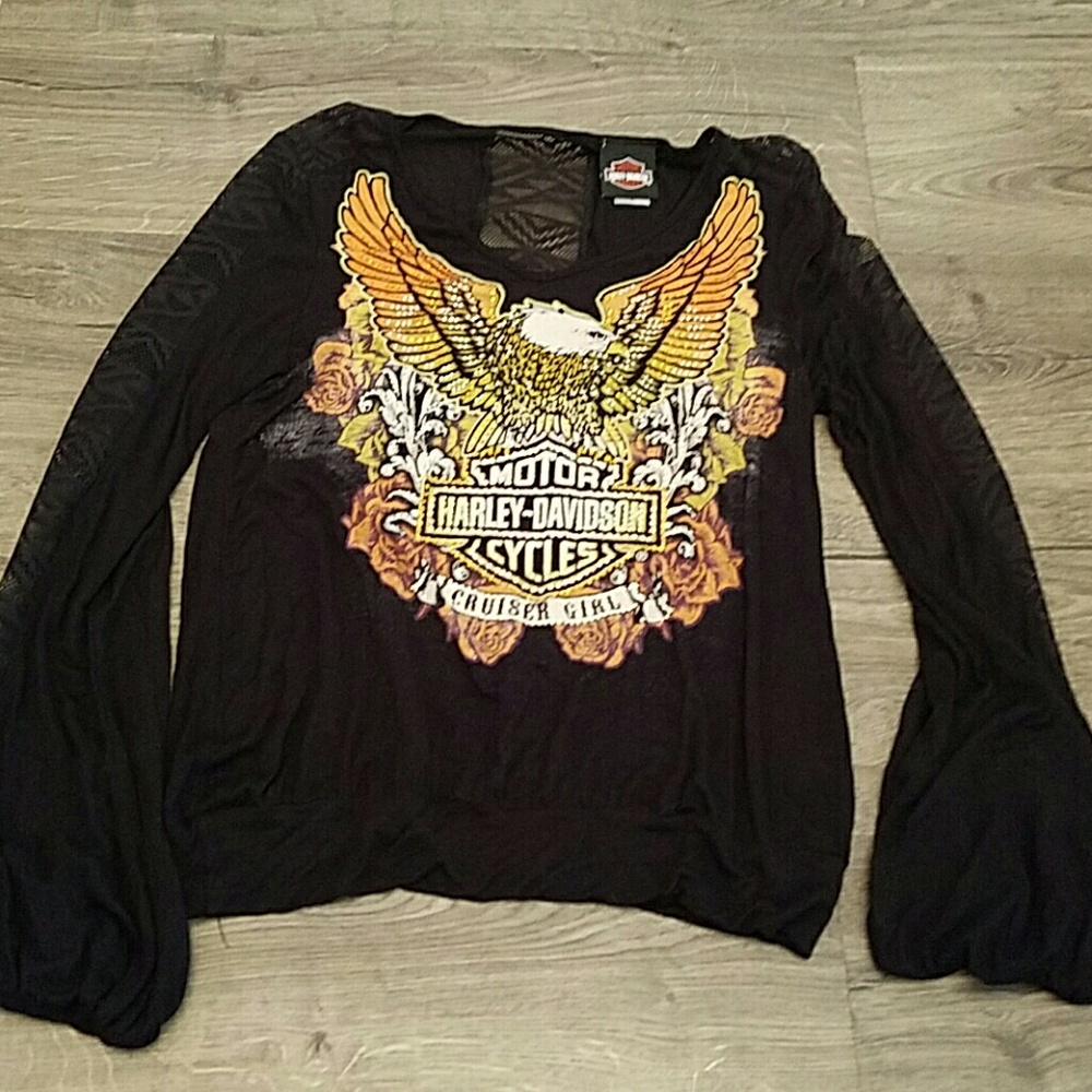 Harley Davidson ladies long sleeve