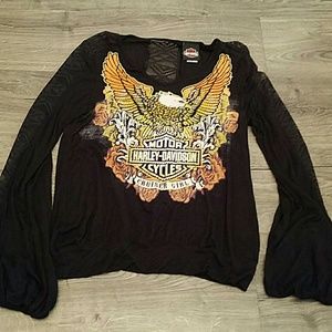 Harley Davidson ladies long sleeve