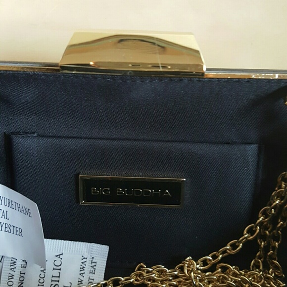 SOLD! Beautiful Black and Gold Minaudiere - Picture 3 of 4