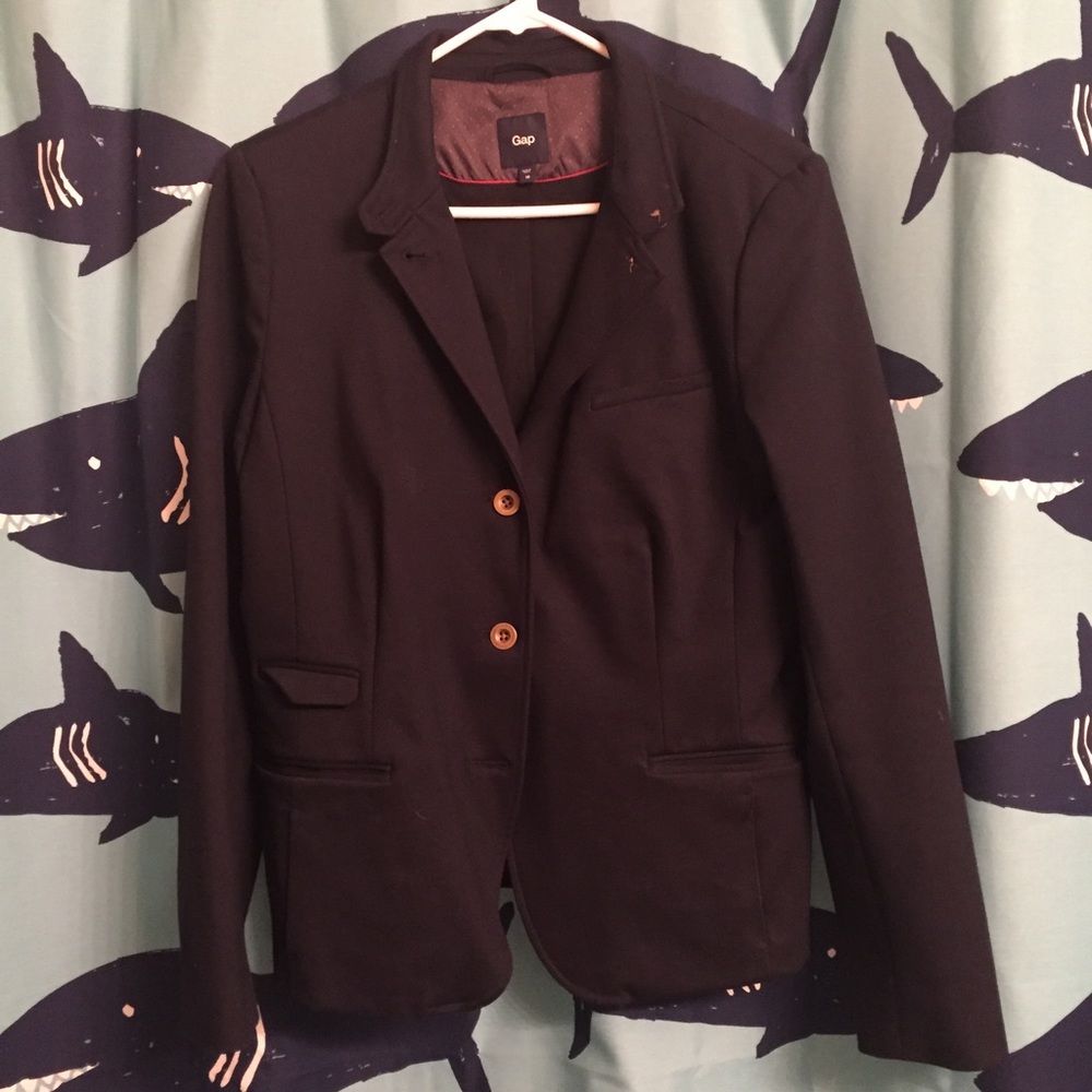 Women's Gap navy stretch blazer