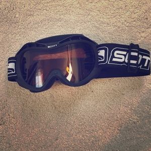 SCOTT tinted ski goggles