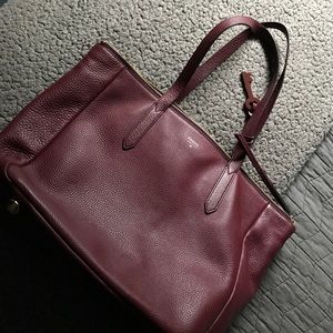 Burgundy fossil purse 👜❤️