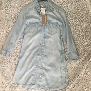 H & M Denim Shirt Dress