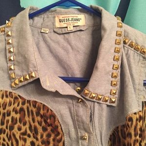 Guess women's tank blouse
