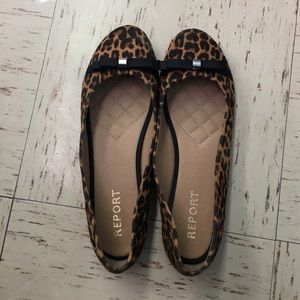 Leopard Print Flats