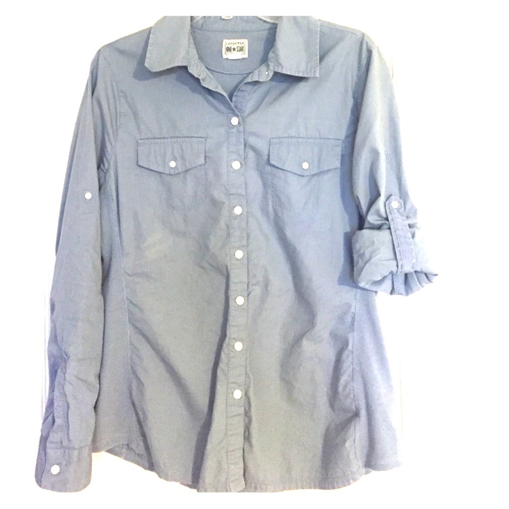 CONVERSE ONE STAR COTTON LONG SLEEVE