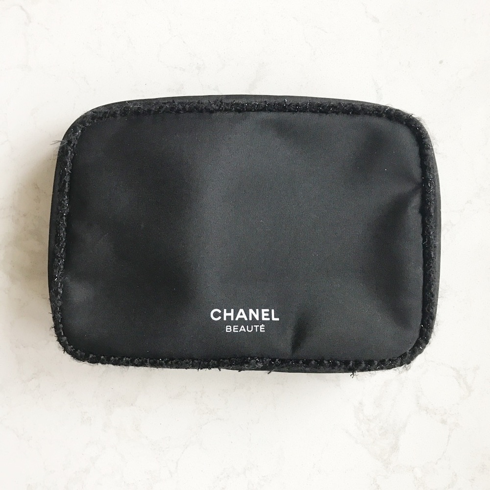 Chanel makeup case bag