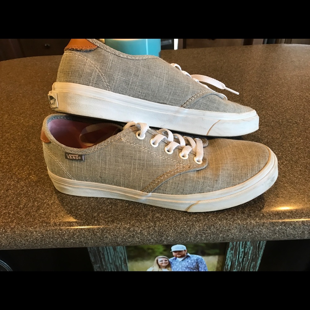 Women's heather gray vans