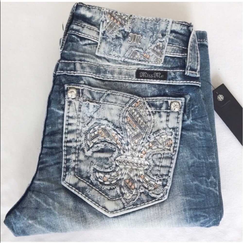 Last one 🌹Sz 23x29 Miss me bootcut jeans - Picture 5 of 5