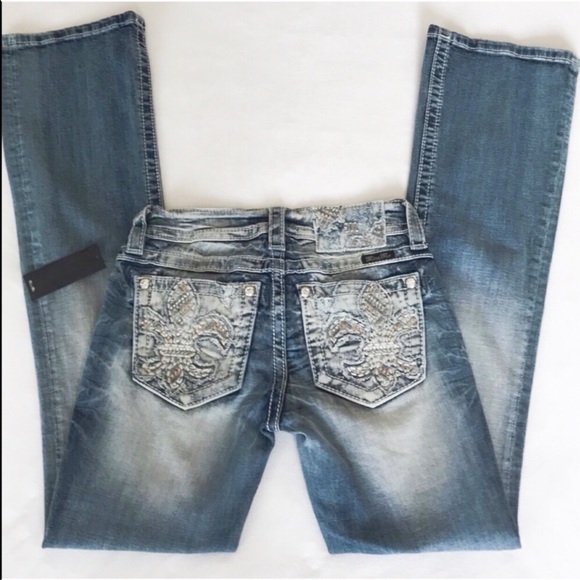 Last one 🌹Sz 23x29 Miss me bootcut jeans - Picture 3 of 5