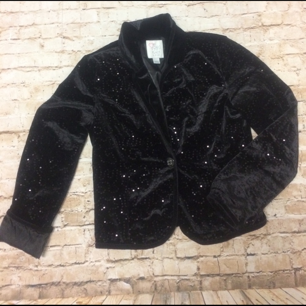 Girls black blazer