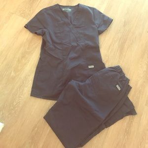 Greys anatomy navy scrubs
