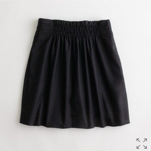 J. Crew Black Wool Bell Skirt