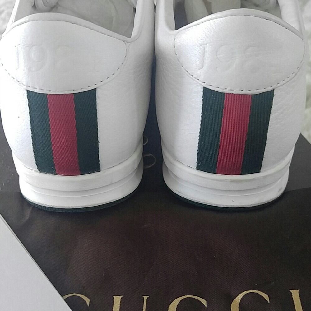 Gucci White Leather Classics! - Picture 3 of 6