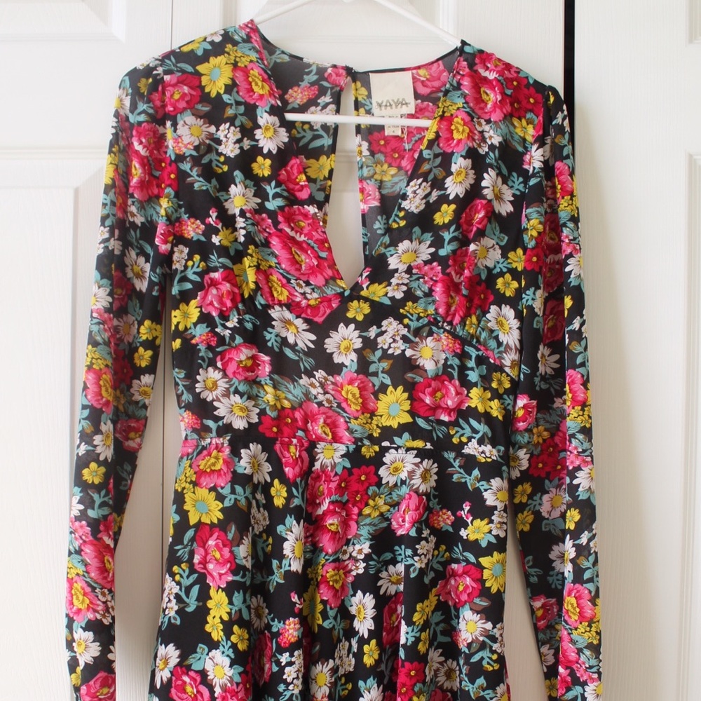 Flowery, flowy summer dress