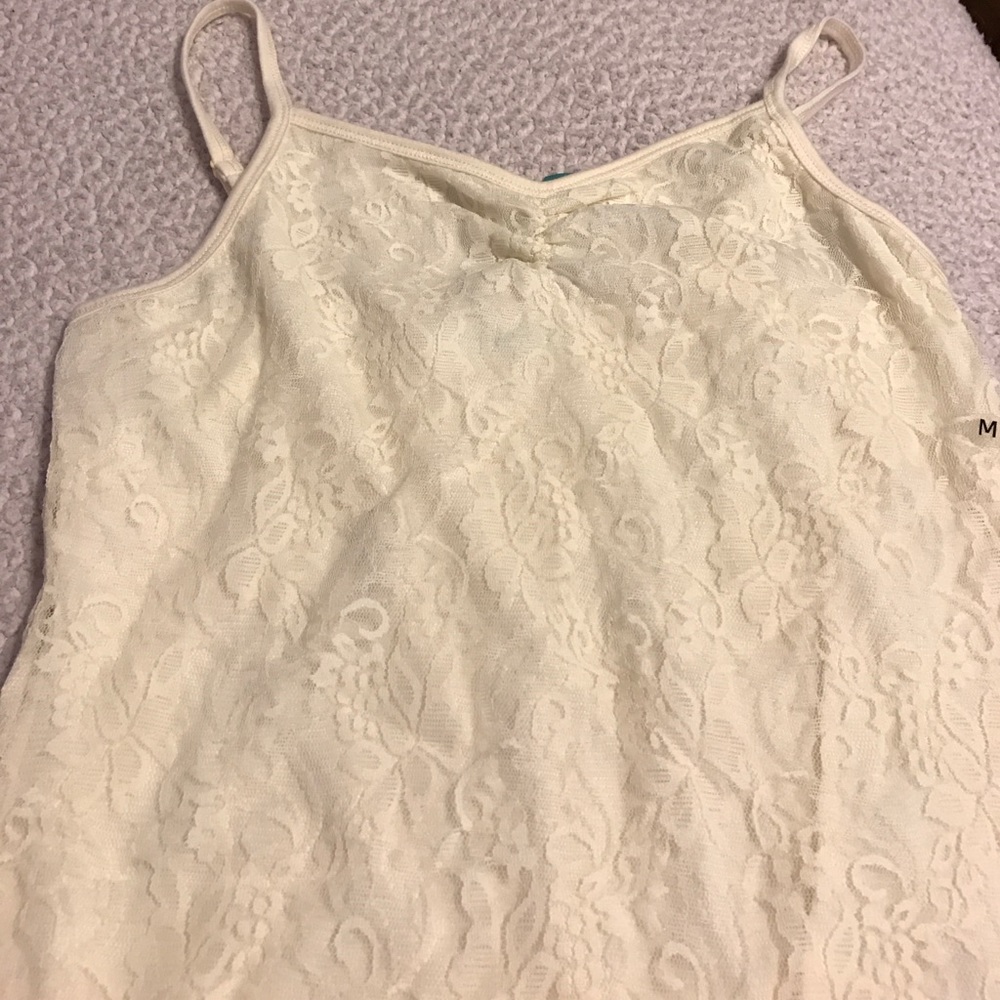 Maurices cream tank top