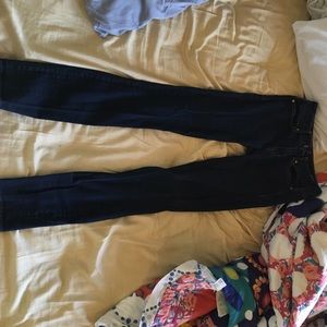 gap dark skinny jeans