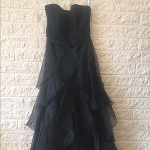 Floor length ball gown