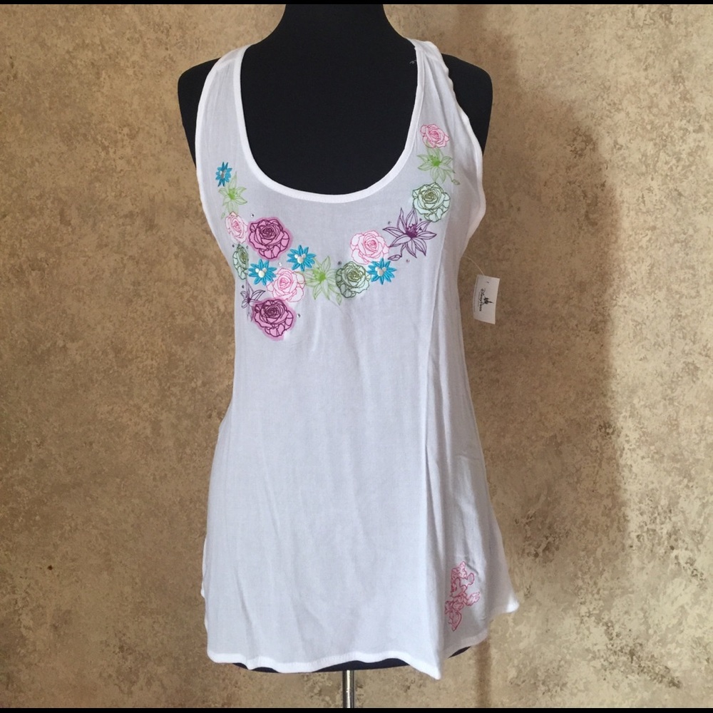 nwt Disney Parks mini mouse Crystal raceback tunic