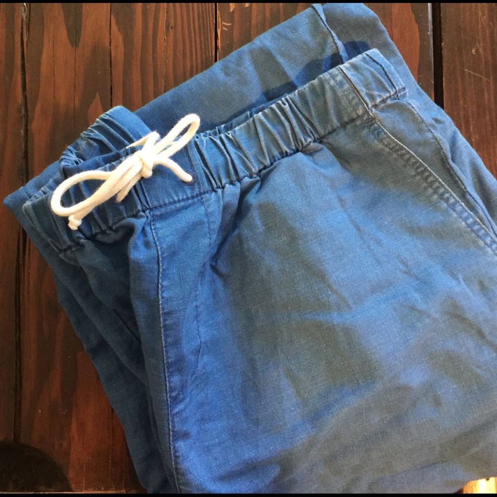 Indigo Drawstring Pants