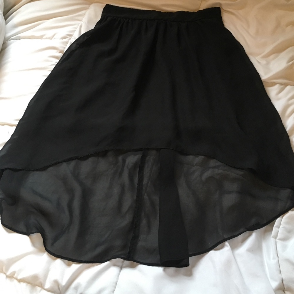 Maurice's | Black High Low Skirt